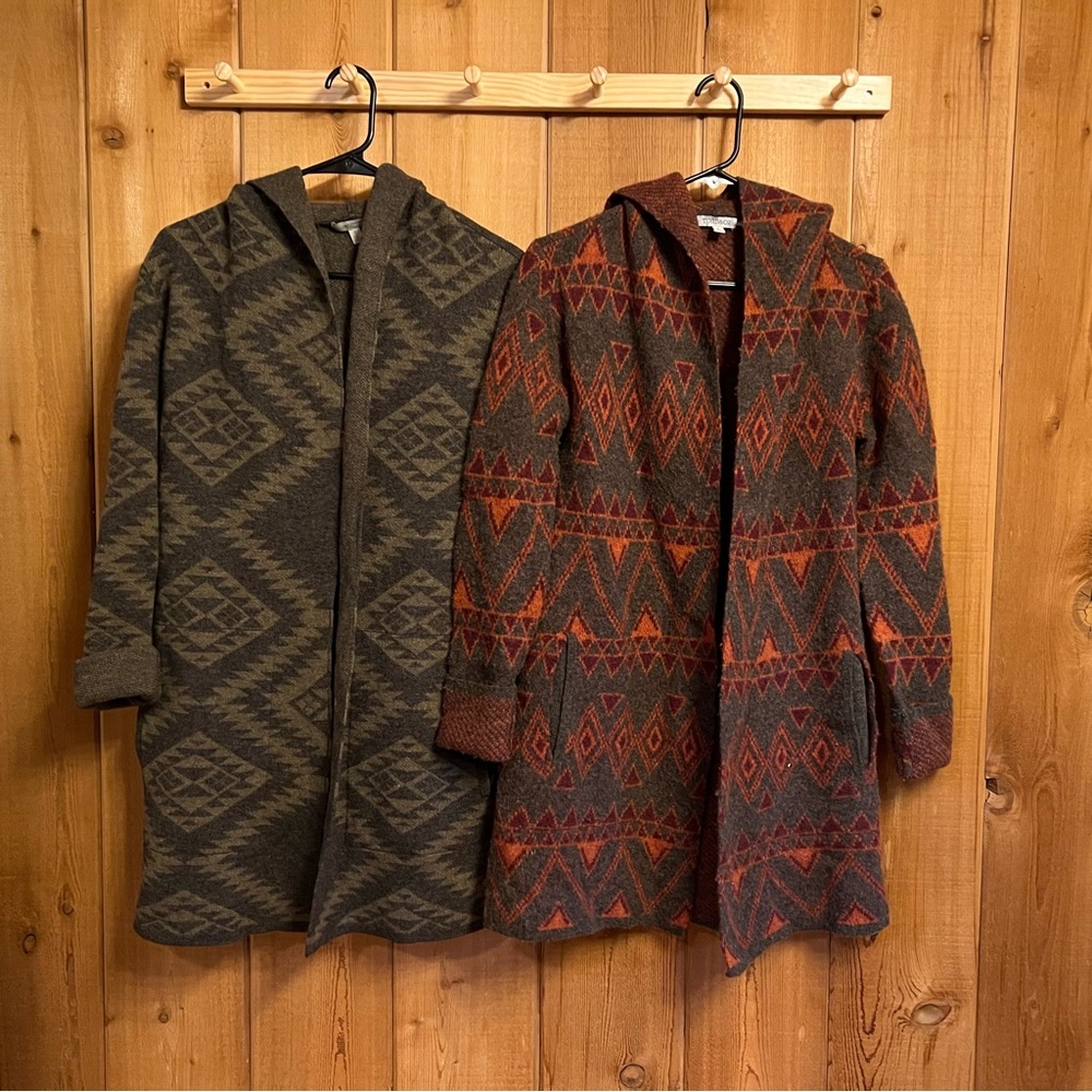 Toad & Co Wool Cardigans with Hoods